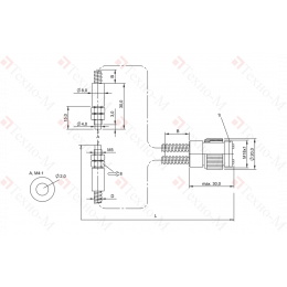 Оптоволоконный кабель Balluff BFO 18A-LAA-MZG-20-1,5