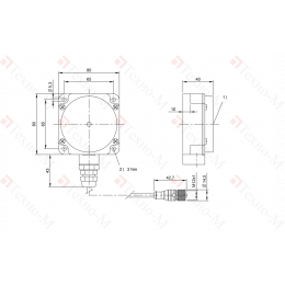 RFID головка чтения/записи Balluff BIS C-315-PU1-10