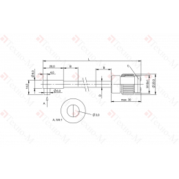 Оптоволоконный кабель Balluff BFO 18A-XAE-UZG-30-1