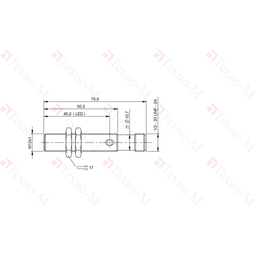 Индуктивный датчик Balluff BES 515-449-SA7-S21