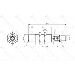 Емкостной датчик уровня Balluff BCS M18B4G2-POC15H-S04K