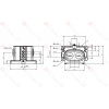 Блочный выключатель Balluff BNS 829-D03-R12-100-10