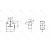 Одиночный выключатель Balluff BNS 819-99-R-12