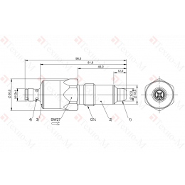 Емкостной датчик уровня Balluff BCS S04K501-PICFNG-S04G-T50