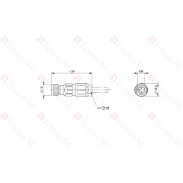 Разъем Balluff BCC M333-0000-10-000-13X325-000