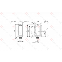 Оптический датчик Balluff BOS 6K-PU-LK10-S75