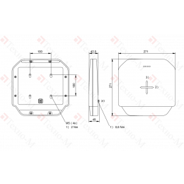 RFID головка чтения/записи Balluff BIS U-302-C1-TNCB