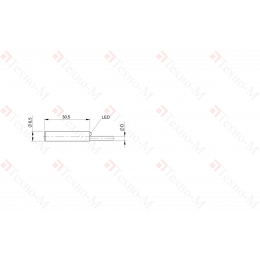 Магнитный датчик Balluff BMF 07M-PS-C-2-KPU-03
