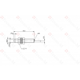 Индуктивный датчик Balluff BES 516-383-EO-C-PU-03