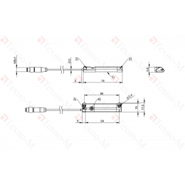 Датчик линейных перемещений Balluff BMP 01-EL1PP21A-0064-00-P00,5-S75