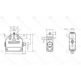 Одиночный выключатель Balluff BNS 813-FR-60-186-S80R
