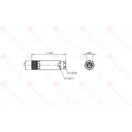 Разъем Balluff BCC M333-0000-10-000-31X350-000