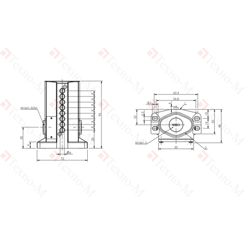 Блочный выключатель Balluff BNS 819-B08-D08-46-10