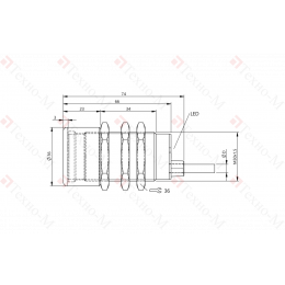 Индуктивный датчик Balluff BES M30MF2-PSC15F-BV02-EXD