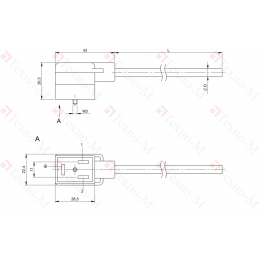 Разъем с кабелем Balluff BCC VB63-0000-10-055-VX8350-020
