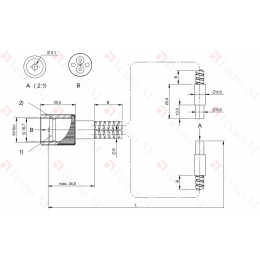 Оптоволоконный кабель Balluff BFO 18V-LCC-MZG-23-0,75