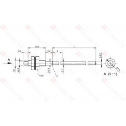 Оптоволоконный кабель Balluff BFO D22-LAP-KB-EAK-15-02