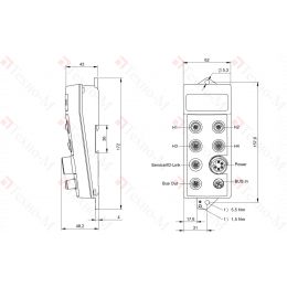 Блок обработки RFID Balluff BIS V-6102-019-C001