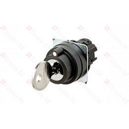 Селекторный переключатель с ключом Omron A22NZ-3BB-01DA