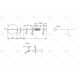 Оптоволоконный кабель Balluff BFO D13-LA-QB-EAK-05-02