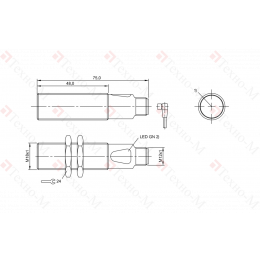 Оптический датчик Balluff BOS 18M-XT-LS20-S4