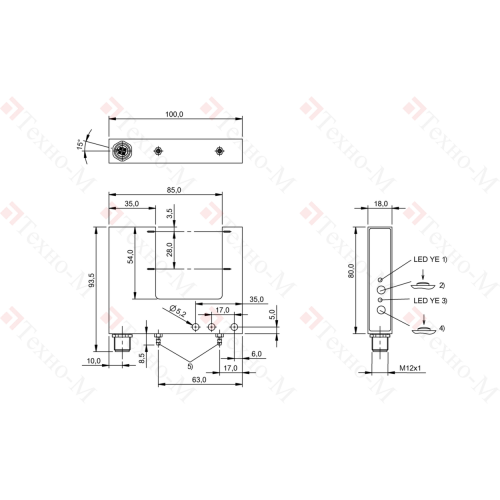 Щелевой датчик Balluff BGL 50C-004-S4