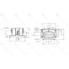 Блочный выключатель Balluff BNS 819-D02-D12-100-10
