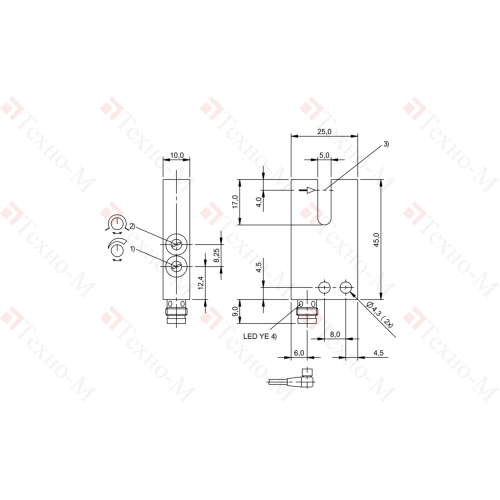 Щелевой датчик Balluff BGL 5A-005-S49