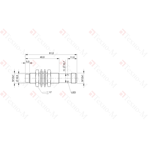 Индуктивный датчик Balluff BES 516-356-S4-CW