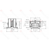 Блочный выключатель Balluff BNS 819-D04-K16-100-10
