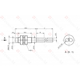 Оптоволоконный кабель Balluff BFO D22-XAP-LB-EAK-30-02