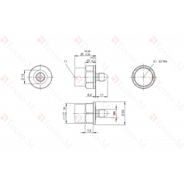 Транспондер RFID Balluff BIS M-140-02/A-M8