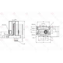 Блочный выключатель Balluff BNS 819-D08-D12-100-10-FD-S90F