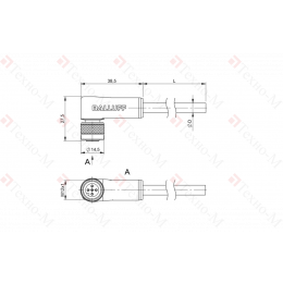 Разъем с кабелем Balluff BCC M425-0000-1A-016-PS0525-050