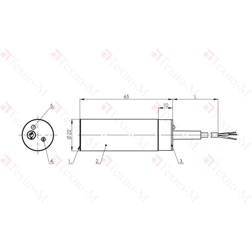 Емкостной датчик Balluff BCS D22V4M1-PSC10C-EV02