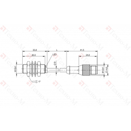 Индуктивный датчик Balluff BES 516-325-G-E4-C-S4-00,5