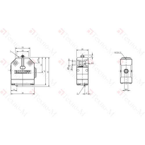Одиночный выключатель Balluff BNS 819-99-R-13-FC