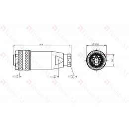 Разъем Balluff BCC A335-0000-10-000-51X5A5-000