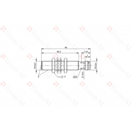 Индуктивный датчик Balluff BES M12EI-PSC40B-S04G-S03