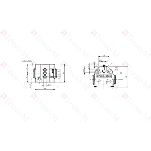 Блочный выключатель Balluff BNS 819-B03-R08-40-11