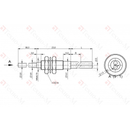 Оптоволоконный кабель Balluff BFO D22-XA-SB-EAK-20-02