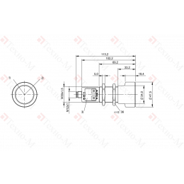 Ультразвуковой датчик Balluff BUS M30E1-PPX-35/340-S92K