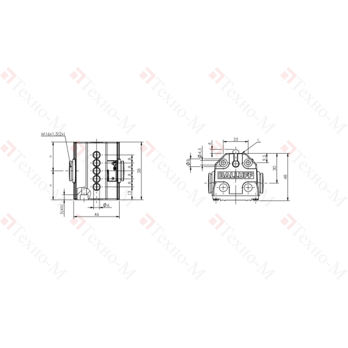 Блочный выключатель Balluff BNS 819-B05-D08-40-13