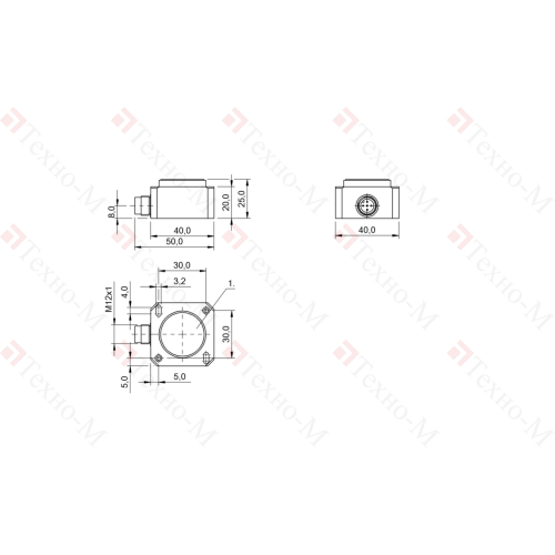 Инклинометр Balluff BSI Q41K0-XA-MXS030-S92
