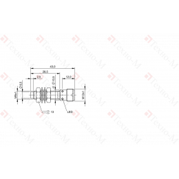Индуктивный датчик Balluff BES M08ED-NSC25F-S04G