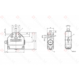 Одиночный выключатель Balluff BNS 813-FD-60-183-FD-S80L
