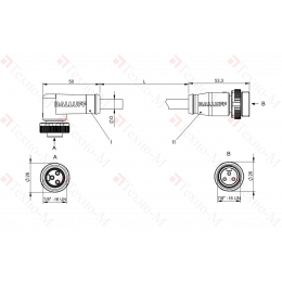Соединительный кабель Balluff BCC A323-A313-30-365-PX03A5-006