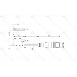 Индуктивный датчик Balluff BES Q05AC-PSC15B-EP00,3-GS04