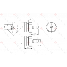 Транспондер RFID Balluff BIS M-132-10/L-HT-SA1