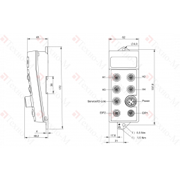 Блок обработки RFID Balluff BIS V-6106-034-C004